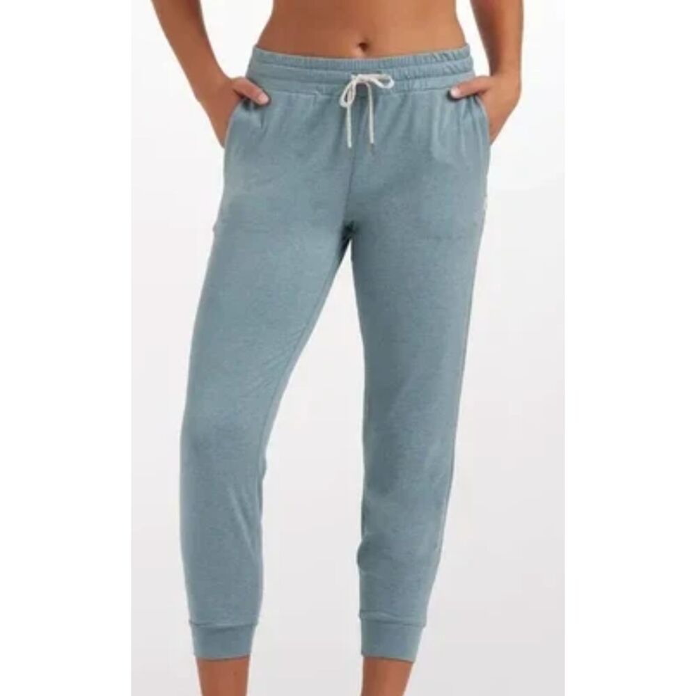 Vuori Performance Jogger Light Blue Heather DreamKnit Pants Size S